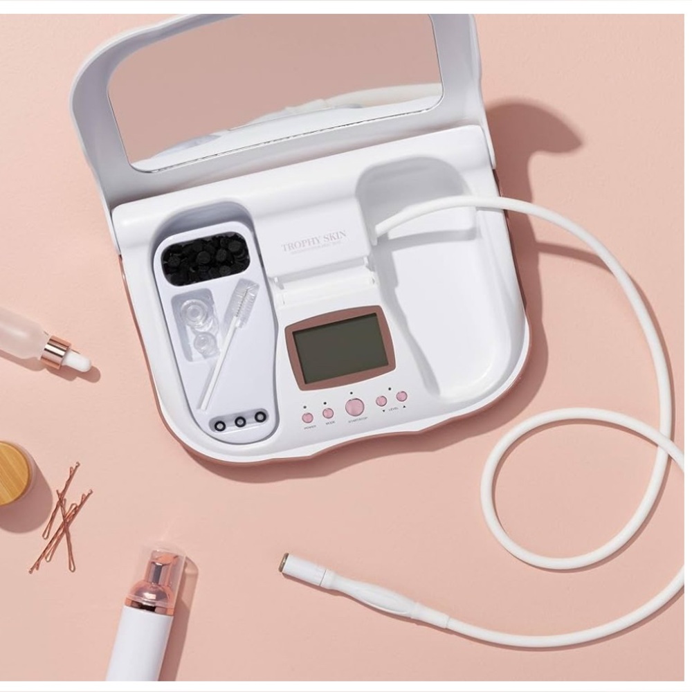 Trophy Skin MicrodermMD Home Microdermabrasion System - White
